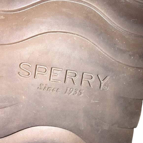 Men Sperry Top-Sider Leather and Canvas Duck Boots Size 10 main image 5